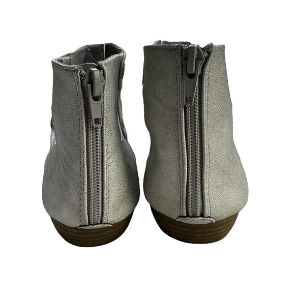 Corkys Sz 9 Women's Silver Pewter Amelia Wedge Sandal - Picture 9 of 10